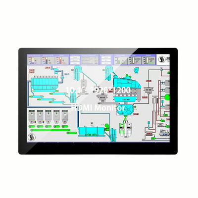 Écran tactile HD 10,1 pouces 1920×1200 | Tactile 10 points, boîtier en plastique et multi-interfaces (DC12V/VGA/HDMI/AV/USB/BNC)