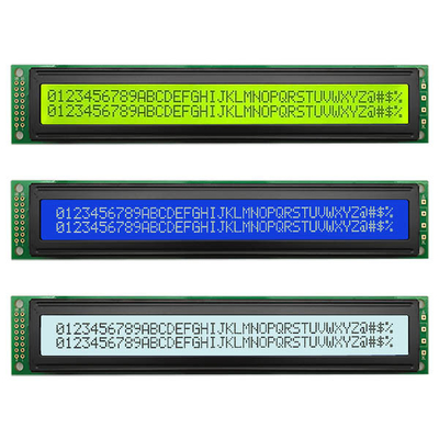 Pin monochrome 8bit de l'ÉPI LCM 16 des modules 4002 d'affichage de caractère de l'affichage à cristaux liquides 40x2