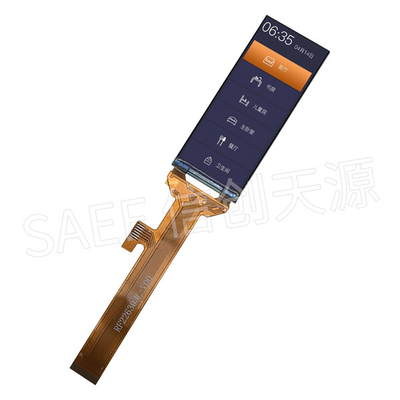 Taille mince 2,26 pouces affichage TFT LCD 200x480 Points Résolution SPI MCU QSPI Interface
