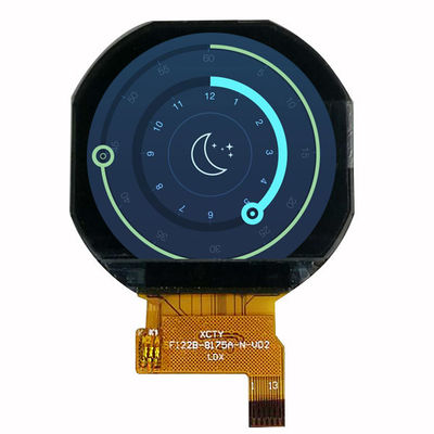 Qualité  Small Circular LCD Display , Round LCD Module Spi MCU Interface 1.22 Inch usine