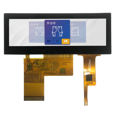 480x128 3,9 module de pouce RVB TFT LCD avec le Pin capacitif de l'écran tactile 40
