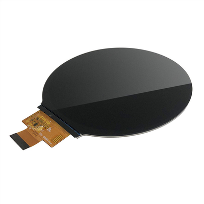 LCD TFT rond de 4 pouces, LCD circulaire de qualité automobile avec interface MIPI, luminosité de 500 à 1000 nits pour le tableau de bord de la voiture