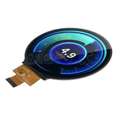 Affichage LCD TFT circulaire de 4 pouces de qualité automobile avec une luminosité de surface de 1000 nits