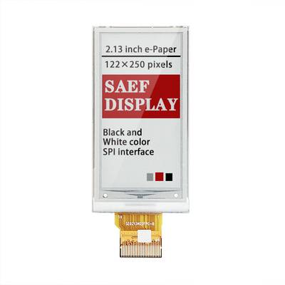 3 PORTÉE de papier électronique de panneau de l'affichage EPD d'encre de pouce E des couleurs 2,13 conforme