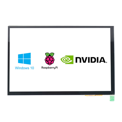 pouce HDMI de l'affichage 10,1 de contact de 300cd/m2-1000cd/m2 PCAP avec la framboise pi compatible