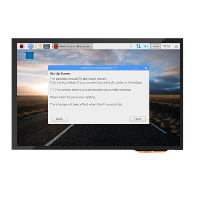 pouce HDMI de l'affichage 10,1 de contact de 300cd/m2-1000cd/m2 PCAP avec la framboise pi compatible