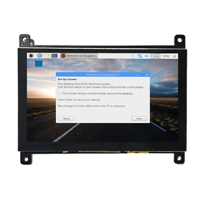 HDMI compatible avec la framboise Pi4 affichage 800x480 Dots With PCT de TFT LCD de 5 pouces