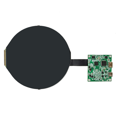 HDMI compatible à la framboise Pi4 5 pouces autour de l'affichage 1080x1080 PCT d'affichage à cristaux liquides