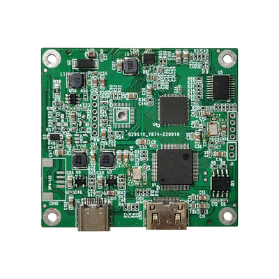 HDMI compatible à la framboise Pi4 5 pouces autour de l'affichage 1080x1080 PCT d'affichage à cristaux liquides