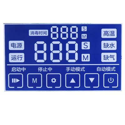 Écran segment personnalisé haut-parleur Bluetooth affiche la température, la tension, le courant, générateur d'oxygène, segment LCD