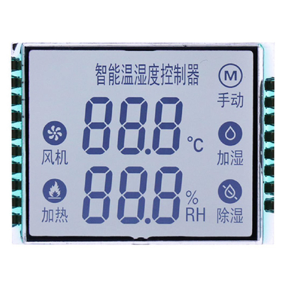 Compteur d'énergie électrique LCD, écran LCD à segments pour 86 compteurs d'énergie électrique triphasés multifonctionnels