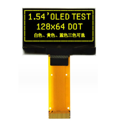 1Écran monochrome OLED SSD1309 de 54 pouces avec interfaces SPI parallèles et 4 fils