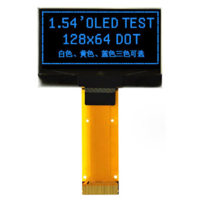1Écran monochrome OLED SSD1309 de 54 pouces avec interfaces SPI parallèles et 4 fils