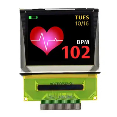 Affichage AMOLED à couleur complète de 1,45 pouce UG-6028GDEEF01 SSD1333 Contrôleur 160x128 Matrice passive 30 broches Connexion ZIF pour appareil médical