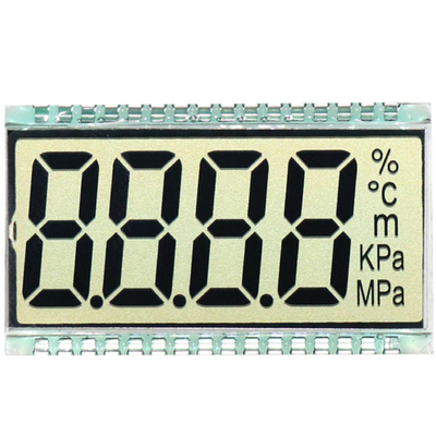 Panneau LCD TN personnalisé, LCD du compteur avec tension, courant, température, caractères/segments de puissance