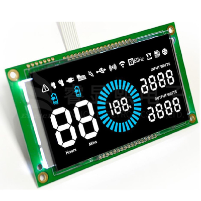 HT1621 Module d'affichage LCD à code de segment de contrôleur, affichage LCD à rétroéclairage personnalisé
