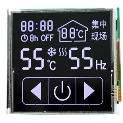 HT1621 DP1621 VK1621 personnalisé 7 segments COB SPI Interface Mètre à barre étirée Module d'écran LCD tactile