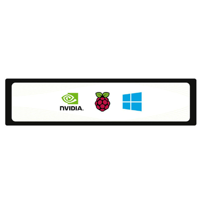 11Moniteur tactile HD capacitif allongé de 9 pouces prend en charge Raspberry Pi Jetson Nano et Windows avec luminosité réglable
