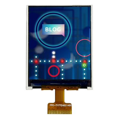 1.77' TFT écran LCD SPI Interface W/surface anti-éblouissement, 128x160, écran tactile en option