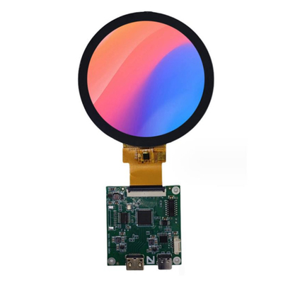 Grade automobile 4 pouces 720 x 720 points Affichage LCD TFT rond Interface MIPI 1000nits