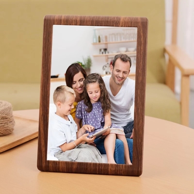 10Cadre photo numérique WiFi de 1 pouce, écran IPS 1280x800, rotation automatique des images et des vidéos