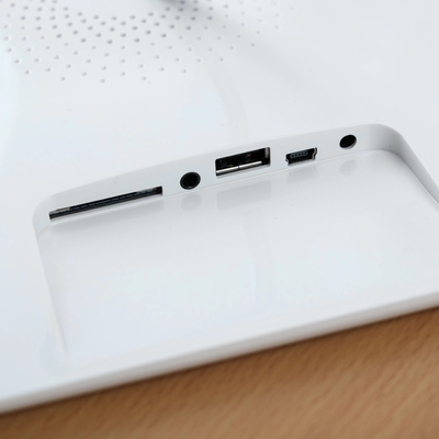 10Cadre photo numérique WiFi de 1 pouce, écran IPS 1280x800, rotation automatique des images et des vidéos