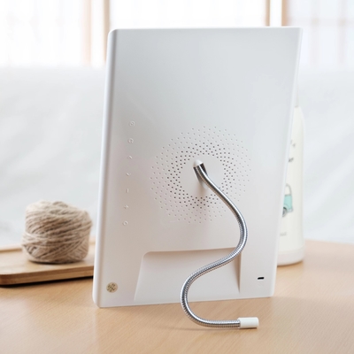 10Cadre photo numérique WiFi de 1 pouce, écran IPS 1280x800, rotation automatique des images et des vidéos