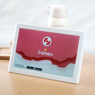 10Cadre photo numérique WiFi de 1 pouce, écran IPS 1280x800, rotation automatique des images et des vidéos