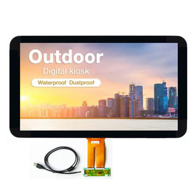 Écran LCD IPS TFT haute luminosité 1000Nits 21,5 pouces Résolution FHD avec interface LVDS