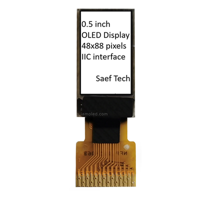0Module d'affichage OLED de 5 pouces 88x48 pixels Matrice passive avec interface I2C