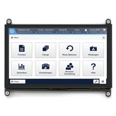 Affichage LCD HDMI TFT de 7 pouces avec écran tactile capacitif pour Raspberry PI