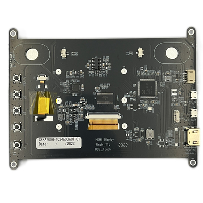 Affichage LCD HDMI TFT de 7 pouces avec écran tactile capacitif pour Raspberry PI