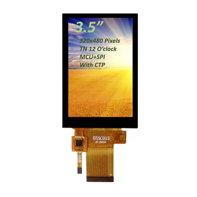 3Affichage LCD TFT de 0,5 pouce avec interface ILI9488 MCU,affichage LCD TFT à écran tactile capacitif de 3,5 pouces