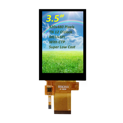 3Affichage LCD TFT de 0,5 pouce avec interface ILI9488 MCU,affichage LCD TFT à écran tactile capacitif de 3,5 pouces