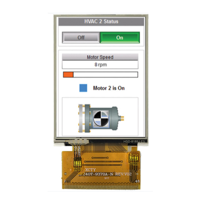 Module d'affichage LCD TFT 2,4 pouces 240x320 pouces Interface RGB MCU SPI avec écran tactile