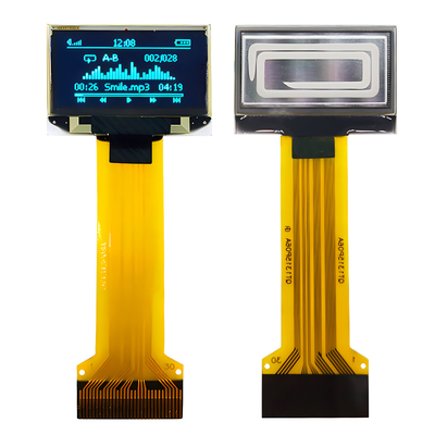 0.96 pouces 30 broches ZIF Connecteur OLED Écran mince Panneau 128x64 Dot Matrix SPI Interface I2C