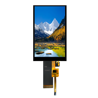 3.97 pouces 4 pouces IPS PCAP affichage TFT 480*800 points SPI/RGB Interface ZIF 40PIN