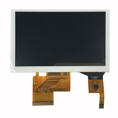 Affichage de contact d'affichage à cristaux liquides TFT de 5 pouces, écran tactile capacitif industriel 800×480