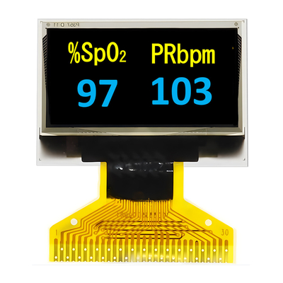 Dual couleur jaune + bleu 0,96 pouces écran OLED mince Interface SPI