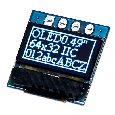 0Affichage graphique OLED de 49 pouces avec 4 broches d'en-tête SSD1315
