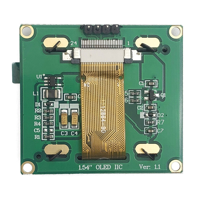 1.54 pouces I2C Interface SSD1309 Affichage graphique OLED avec zone active 35,06 x 17,52 mm Résolution 128x64