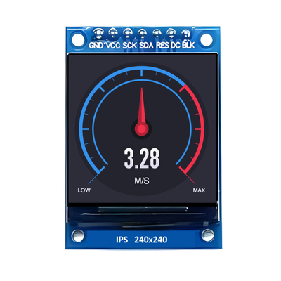 1.3&quot; 1,33 pouces affichage LCD TFT 240x240 pixels pilote d'interface périphérique en série SPI
