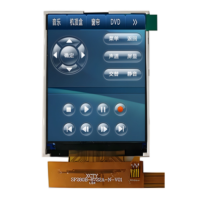 2.8 pouces TFT LCD Display Manufacturer Chine 240x320 points TN SPI Interface série