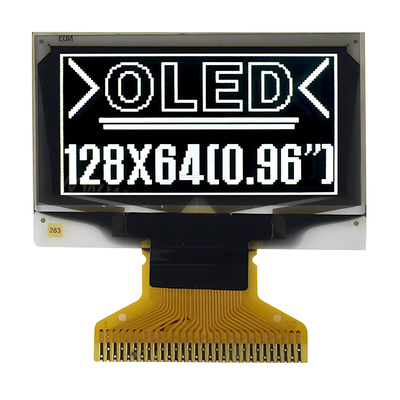 Fabrique d'affichage OLED Chine 0,96 pouces 128x64 points Module graphique OLED Interface SPI à couleur unique