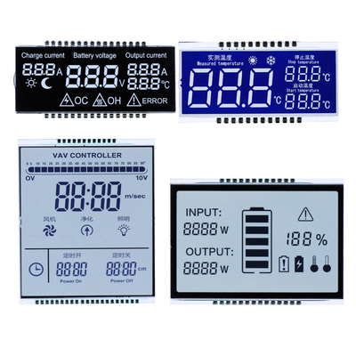 Affichage LCD personnalisé TN/HTN/STN/FSTN/VA Segment monochrome caractère graphique COG Dot Matix Écran LCD