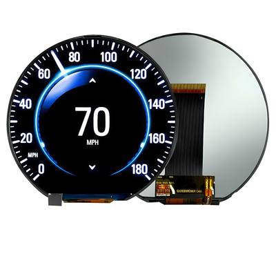 Module d'affichage LCD TFT rond de 3,6 pouces OEM avec une interface RVB de résolution 544*506
