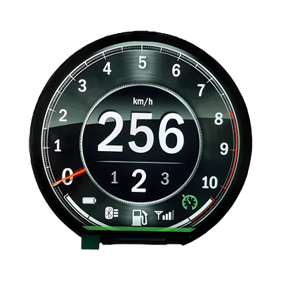 Module d'affichage LCD TFT rond de 3,6 pouces OEM avec une interface RVB de résolution 544*506