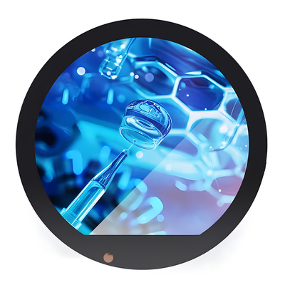 Module d'affichage LCD TFT rond de 3,6 pouces OEM avec une interface RVB de résolution 544*506