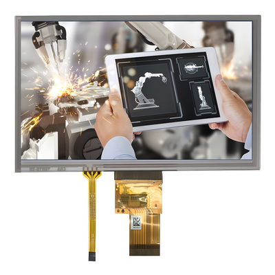 Interface RGB 9 pouces TFT LCD 800*480 points avec écran tactile résistif