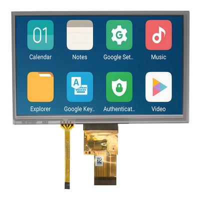 Interface RGB 9 pouces TFT LCD 800*480 points avec écran tactile résistif